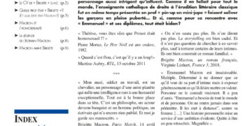 Périodique – Nouveauté : Enquête : Le mystère Brigitte Macron (III et IV)