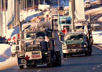 Freedom Convoy : le déserteur Trudeau fustige les routiers et dit préférer le mouvement antiblancs Black Lives Matter