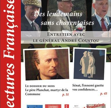 Périodique – Nouveauté : Tribune des généraux : des lendemains sans charentaises – Lectures Françaises
