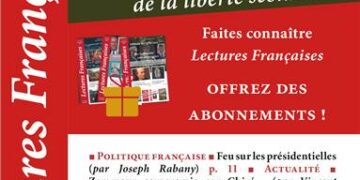 Revue – Nouveauté : Les enjeux de la liberté scolaire – Lectures Françaises