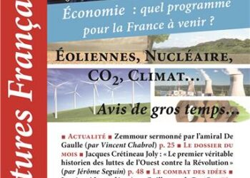 Lectures Françaises :  Éoliennes, nucléaire, CO2, climat – Avis de gros temps