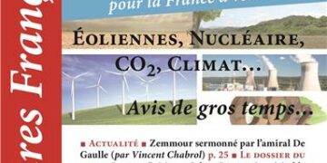 Lectures Françaises :  Éoliennes, nucléaire, CO2, climat – Avis de gros temps