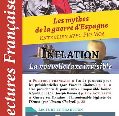 Lectures Françaises :  Les mythes de la guerre d’Espagne – Entretien avec Pio Moa