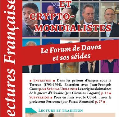 Lectures Françaises : Mondialistes et crypto-mondialistes : le Forum de Davos et ses séides