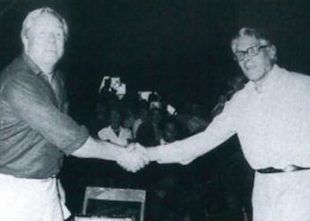 Jean-Marie Le Pen vu par André Figueras