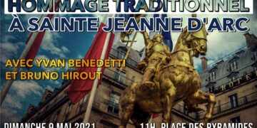 Hommage traditionnel à sainte Jeanne d&rsquo;Arc- Paris – 9 mai 2021