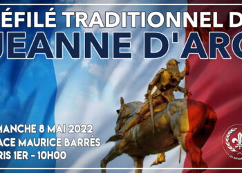 Défilé traditionnel d’hommage à Jeanne d’Arc – 8 mai 2022 – Paris