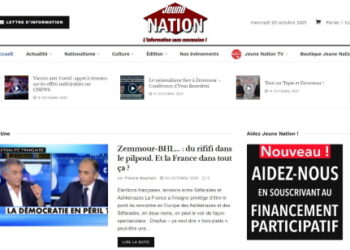 La lettre de Jeune Nation – Abonnez-vous !