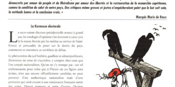 Revue – Nouveauté : À bas la République ! – L&rsquo;Écho d&rsquo;Action Française