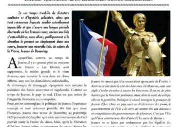 Avec Jeanne, « Politique d’abord » – L’Écho d’Action Française