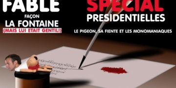 Fable de LA FONTAINE électorale : Le pigeon, sa fiente et les monomaniaques