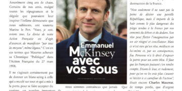 L&rsquo;Écho d&rsquo;AF : Macron réélu. Cinq ans de plus pour la clique de Macron
