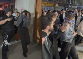 Une jeune américaine huée et pourchassée dans les rues de Brooklyn par une foule Habad-Loubavitch