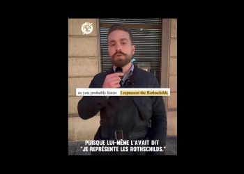 Affaire Epstein : Luminis devant le siège de la fondation Rothschild pour alerter les Parisiens