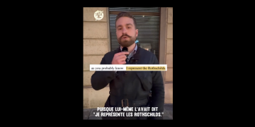 Affaire Epstein : Luminis devant le siège de la fondation Rothschild pour alerter les Parisiens