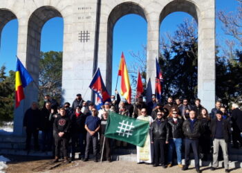 Majadahonda 2021, souvenir des légionnaires Ion Moța et Vasiliu Marin