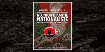Réunion d&rsquo;amitié nationaliste avec Yvan Benedetti – Paris – 10 avril 2026