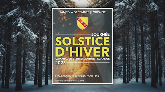Journée Solstice d’hiver – 6 décembre – Lorraine