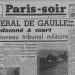 4 juillet 1940 : de Gaulle condamné et recherché pour insoumission, désertion et trahison
