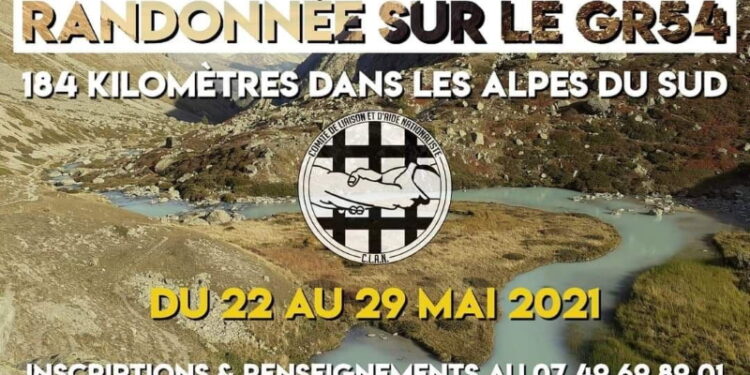Randonnée nationaliste sur le GR 54 – Du 22 au 29 mai 2021