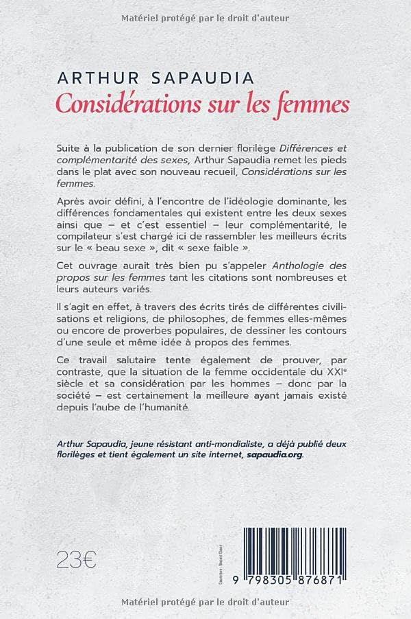 SAPAUDIA Considérations 1