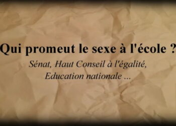 Qui promeut le sexe à l’école ? – Marion Sigaut