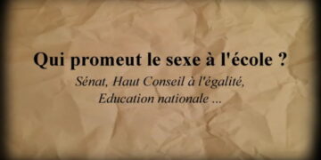 Qui promeut le sexe à l&rsquo;école ? – Marion Sigaut