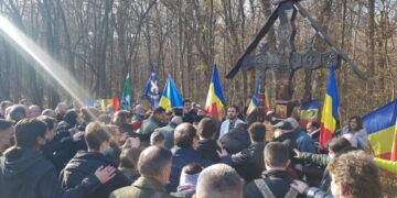 L’hommage au capitaine Codreanu à Tancabesti le 29 novembre 2021