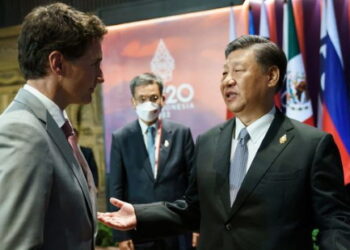 Quand le fragile Trudeau se fait réprimander par Xi