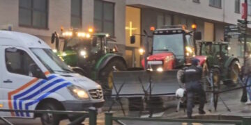 Deuxième siège de Bruxelles par les agriculteurs d&rsquo;Europe