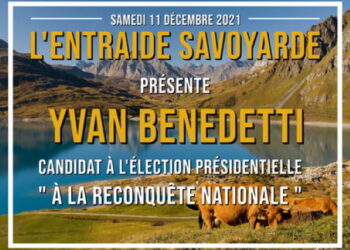 À la reconquête nationale – Yvan BENEDETTI à AIX-LES-BAINS le 11 DÉCEMBRE 2021