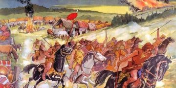 20 Juin 451 : Attila est défait aux Champs Catalauniques par Aetius le Romain, Théodoric le Wisigoth et Mérovée le Franc !