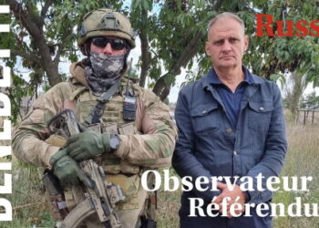 En Russie comme observateur international du référendum – Yvan Benedetti