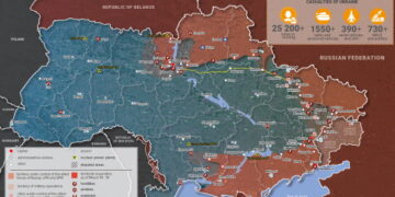 « En 6 jours, les Russes se sont emparés d’un territoire aussi vaste que le Royaume-Uni, plus vite que le Blitzkrieg de la Wehrmacht en 1940 » – Jacques Baud