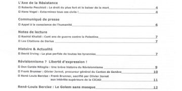 Le Golem sans masque – Courrier du Continent