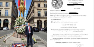Yvan Benedetti convoqué à la sureté territoriale pour quelques fleurs déposées aux pieds de Jeanne d’Arc