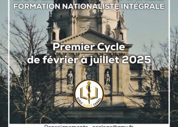 Les Nationalistes lancent une école de formation politique et militante sous le patronage d’Alexis Carrel