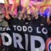 Les Nationalistes : À Madrid, dans la manifestation « Tous pourris »