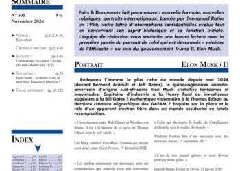Faits & Documents : Qui est Elon Musk ? (1)