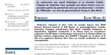 Faits & Documents : Qui est Elon Musk ? (1)