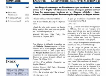 Lettre d’information – Nouveauté : Enquête : Le Mystère Brigitte Macron (5)