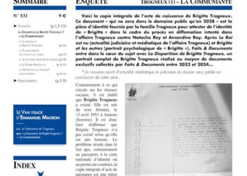 Faits & Documents : La disparition de Brigitte Trogneux (I)