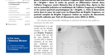 Faits & Documents : La disparition de Brigitte Trogneux (I)