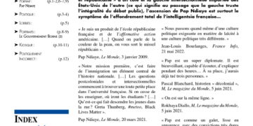 Faits & Documents : Portrait : Pap Ndiaye