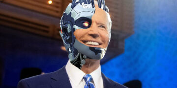 Rions un peu : les partisans de QAnon pensent que Biden est un robot