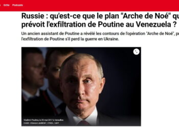 Enième délire des médiats français : la fuite de Poutine au Venezuela
