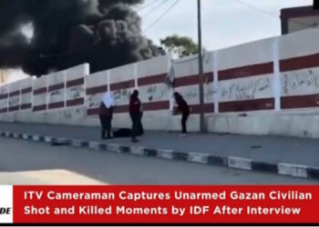 Gaza : Un des nombreux crimes de guerre israéliens a été filmé