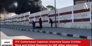 Gaza : Un des nombreux crimes de guerre israéliens a été filmé