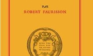 Réédition : Introduction au révisionnisme – Robert Faurisson