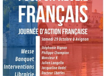 Journée d’Action française « pour un réveil français » – 29 octobre – Avignon